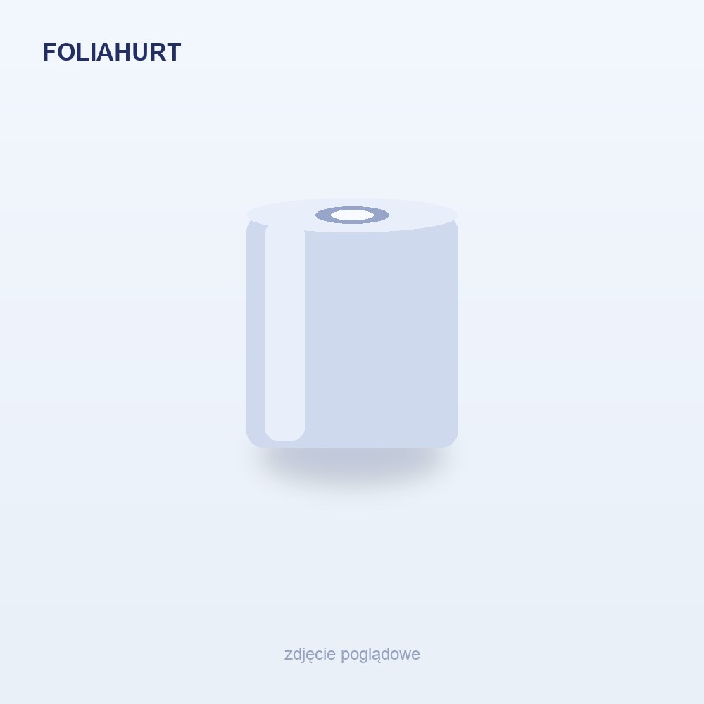 Folia stretch mini 10cm/23my/0,25kg - transparentna
